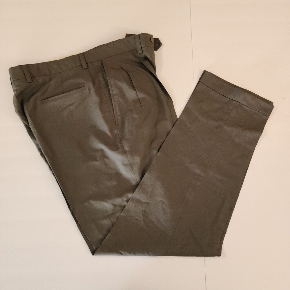 Callaway Golf Pants NWT 100% Wool Pleated 36x34 Nordstrom MSRP $99.50 Classic Fi